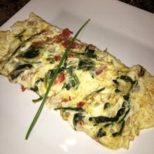 Gluten-free omelette from Three Guys Restaurant